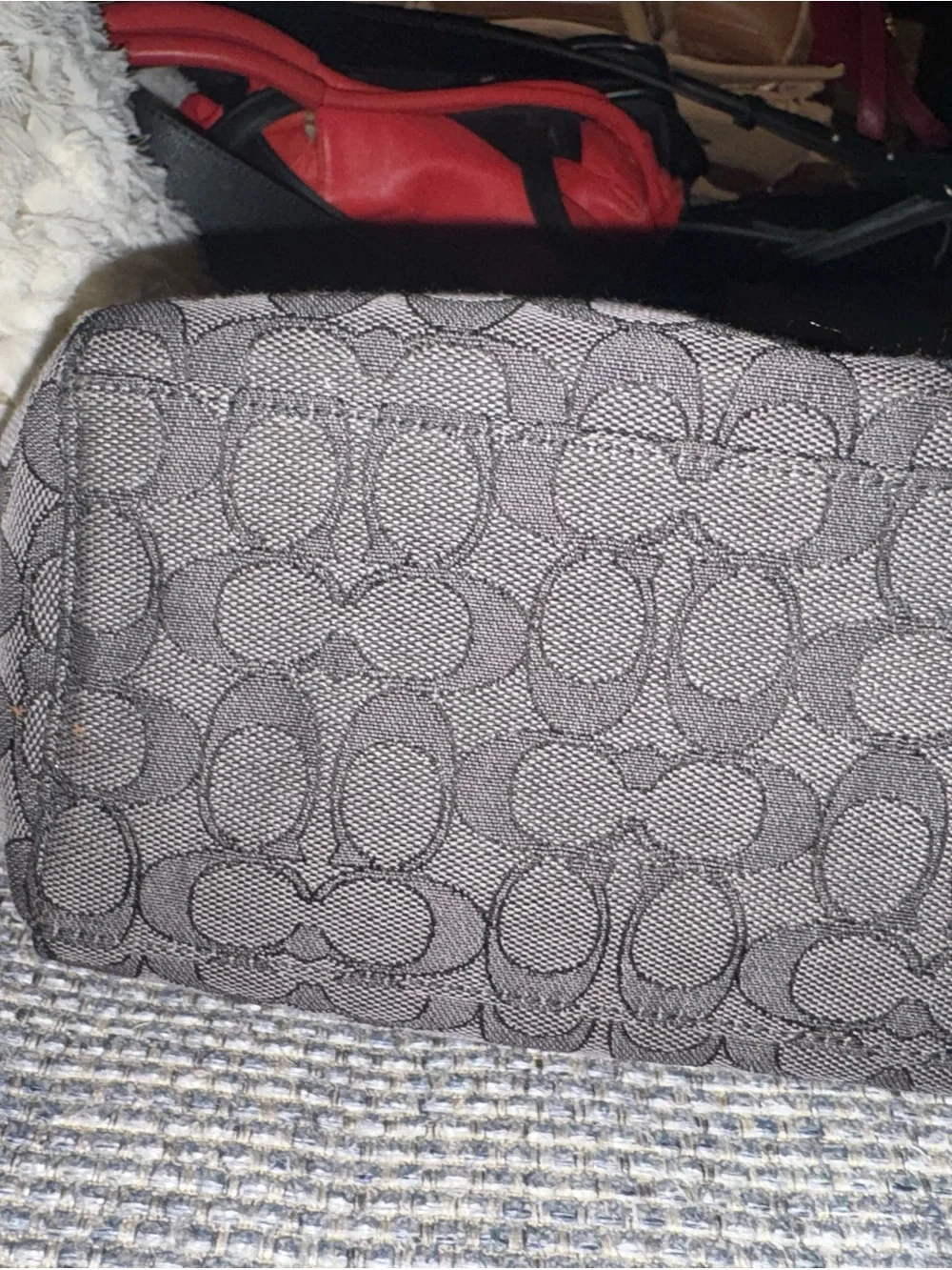 Coach Celeste Convertible Hobo Signature Jacquard Canvas Shoulder Crossbody Bag